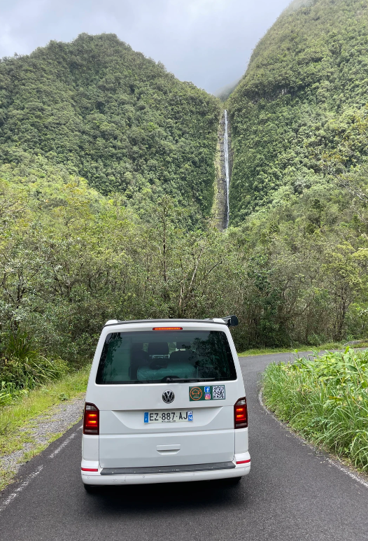 Road trip en van aménagé sur les routes de l'île de la Réunion