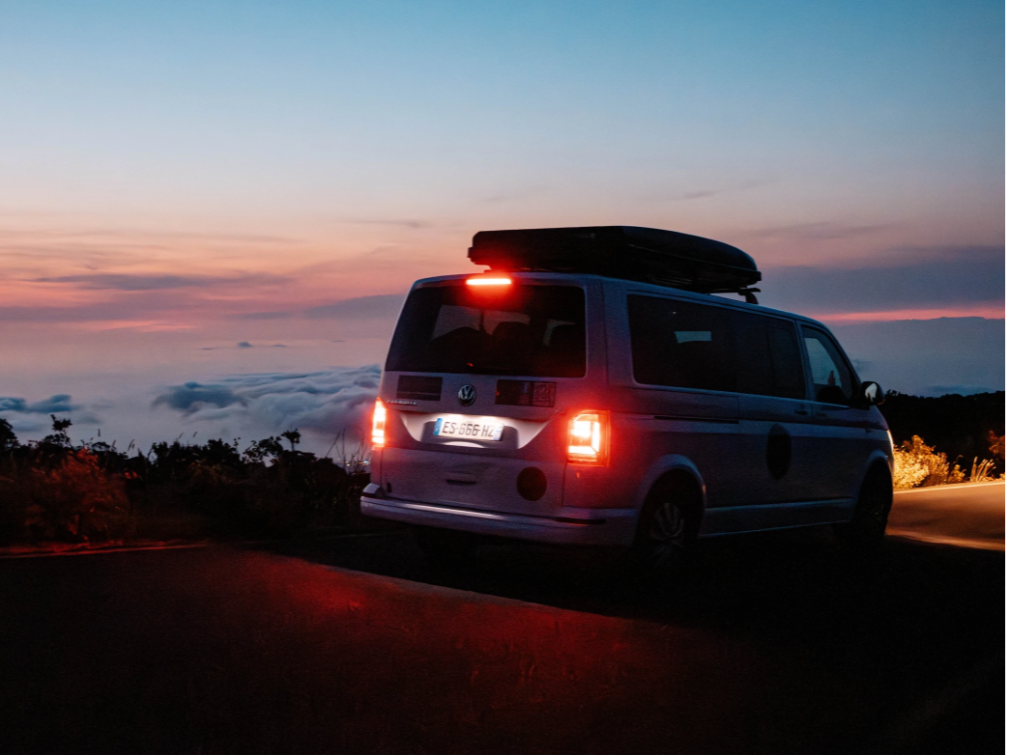 Nuit étoilée en van aménagé sur l'île de la Réunion